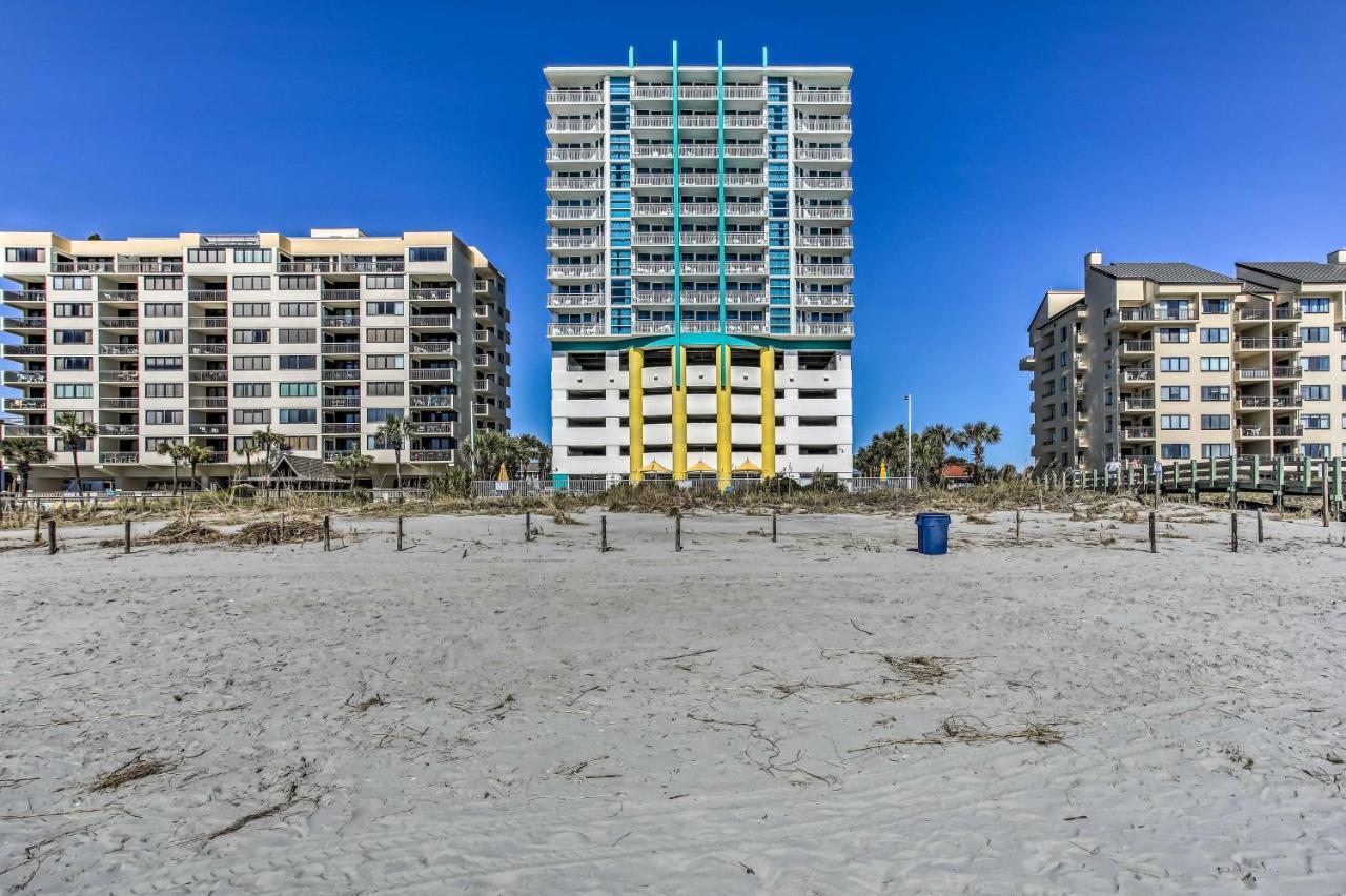 Chic North Myrtle Beach Condo Beach Front! מראה חיצוני תמונה